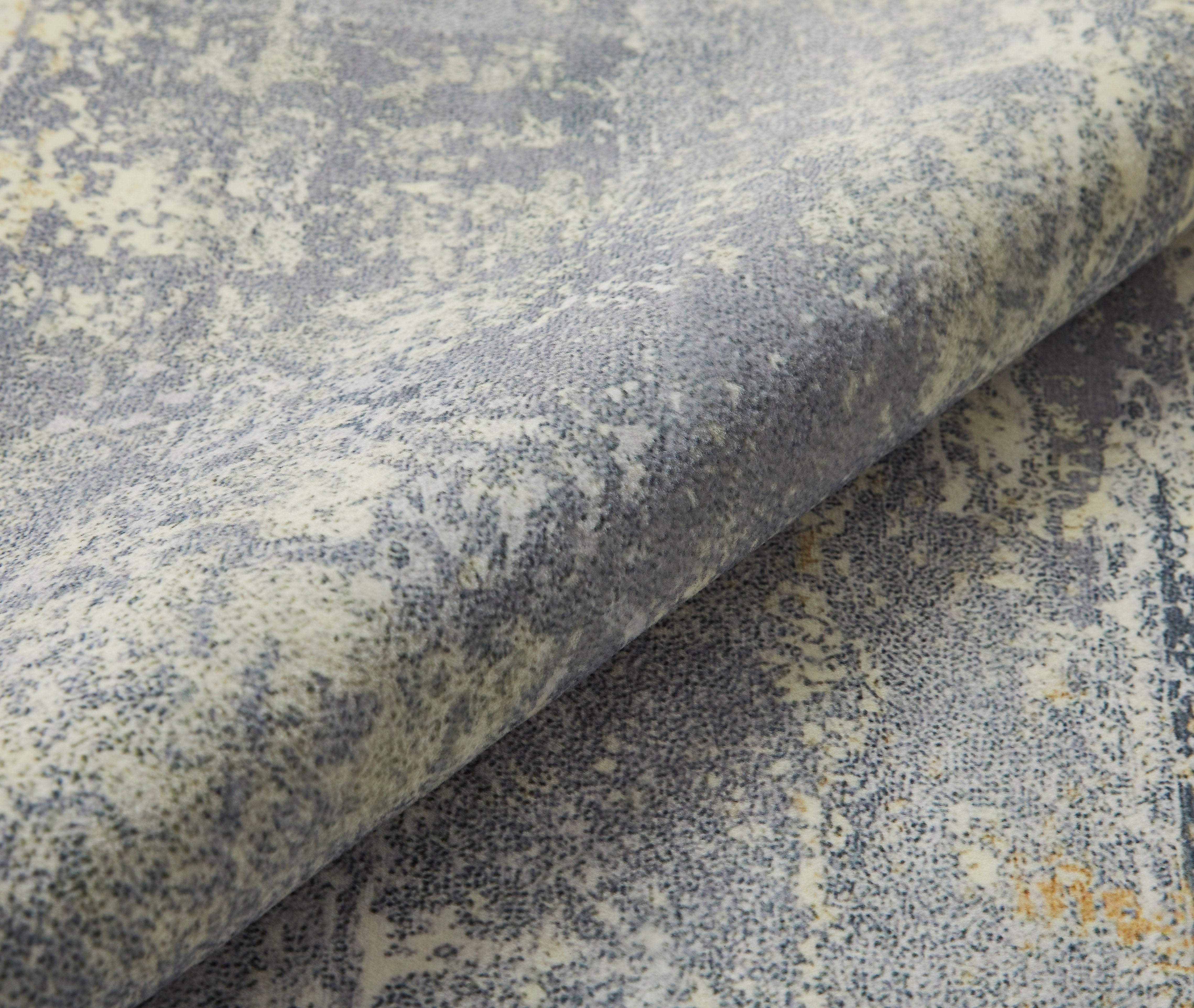 Concept Looms Lux Washable LUX02 Light Grey Rug